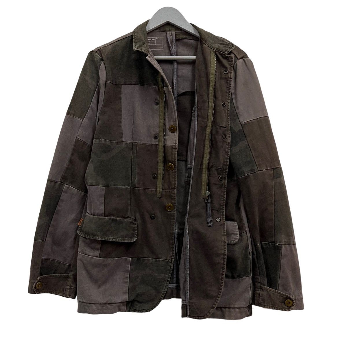 20471120 💥JAPANESE WORKER BY GOWEST PATCHWORK CHORE JACKET Size US M / EU 48-50 / 2 - 12 Thumbnail