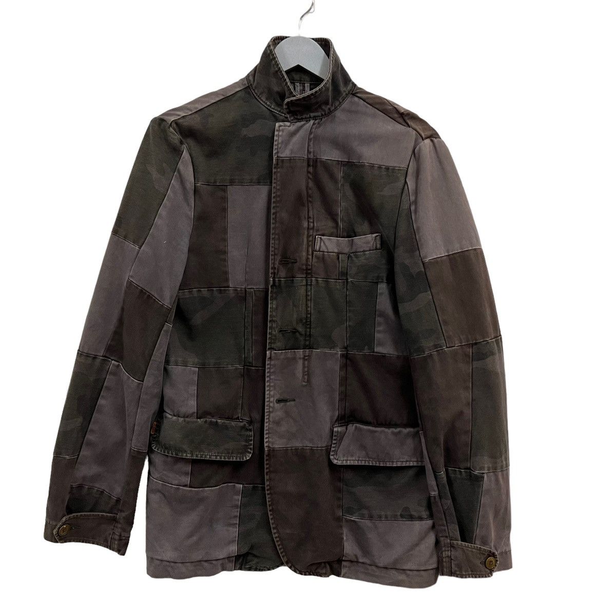 20471120 💥JAPANESE WORKER BY GOWEST PATCHWORK CHORE JACKET Size US M / EU 48-50 / 2 - 6 Thumbnail