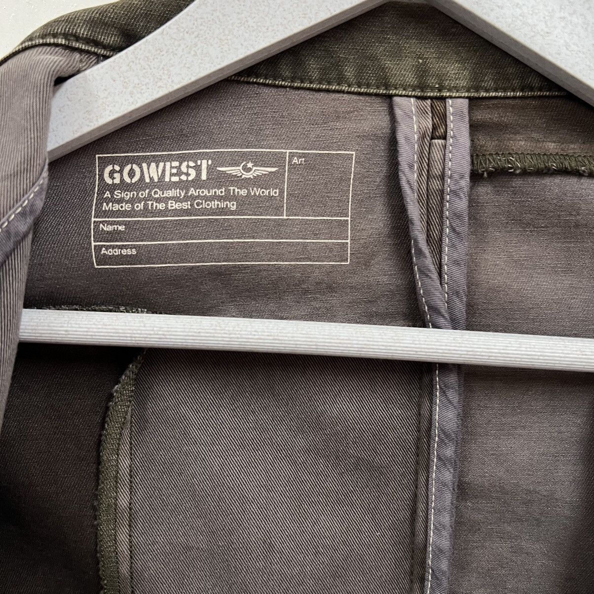 20471120 💥JAPANESE WORKER BY GOWEST PATCHWORK CHORE JACKET Size US M / EU 48-50 / 2 - 14 Thumbnail