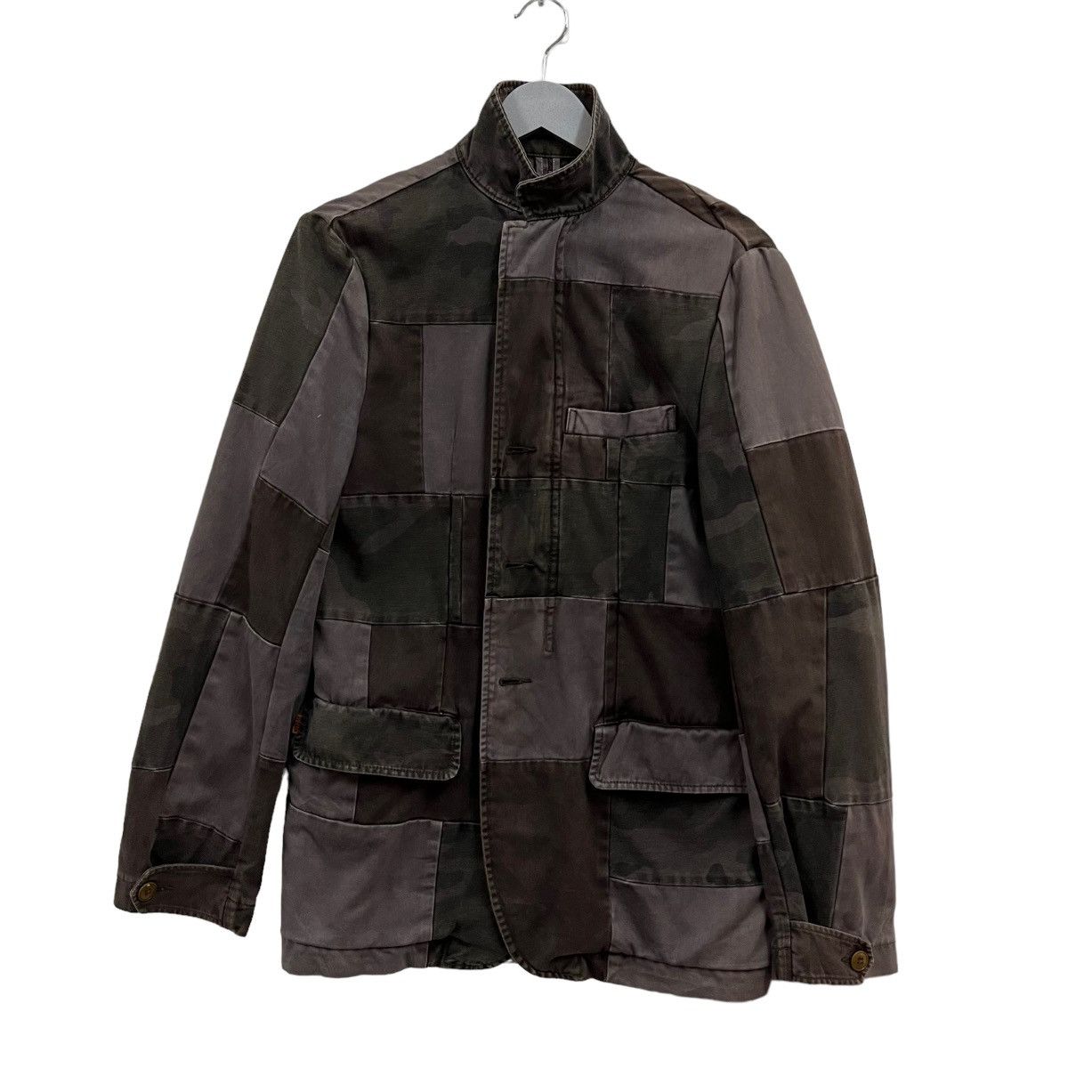 20471120 💥JAPANESE WORKER BY GOWEST PATCHWORK CHORE JACKET Size US M / EU 48-50 / 2 - 5 Thumbnail