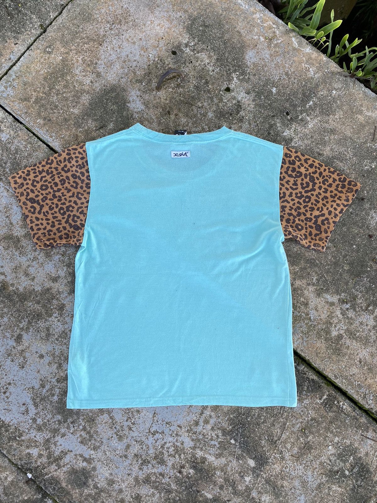 Designer × Japanese Brand ⚡️Steals⚡️ LIFE X-GIRL Big Spellout Tees Size L / US 10 / IT 46 - 2 Thumbnail