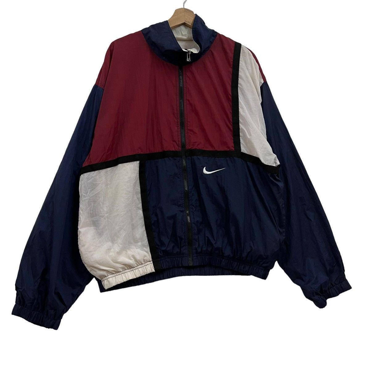 Nike × Vintage Vintage 90s Nike jacket Size US L / EU 52-54 / 3 - 3 Thumbnail