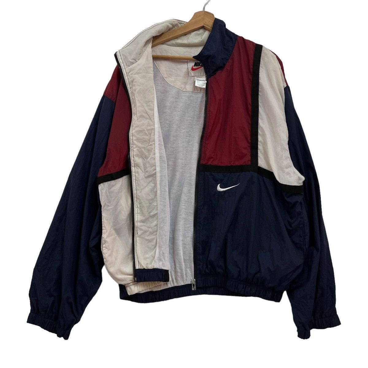 Nike × Vintage Vintage 90s Nike jacket Size US L / EU 52-54 / 3 - 4 Thumbnail