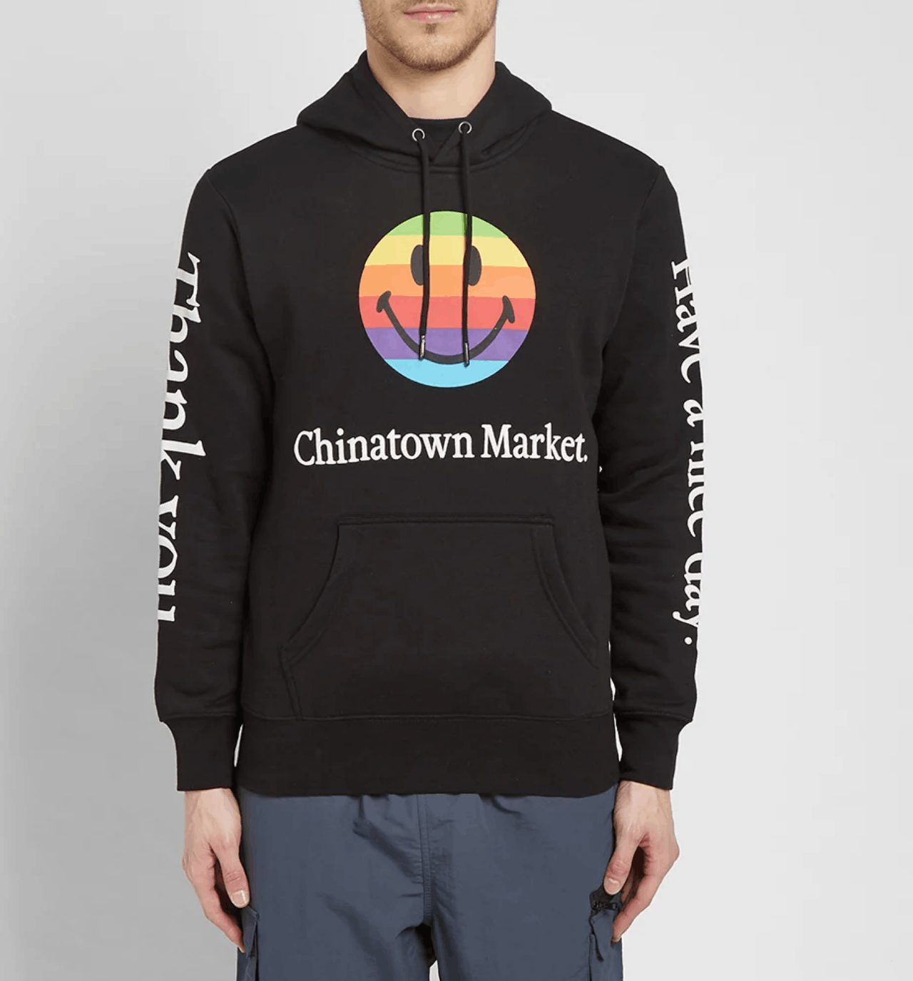 Market CHINATOWN MARKET Thank You Have A Nice Day Hoody Size US XL / EU 56 / 4 - 2 Thumbnail