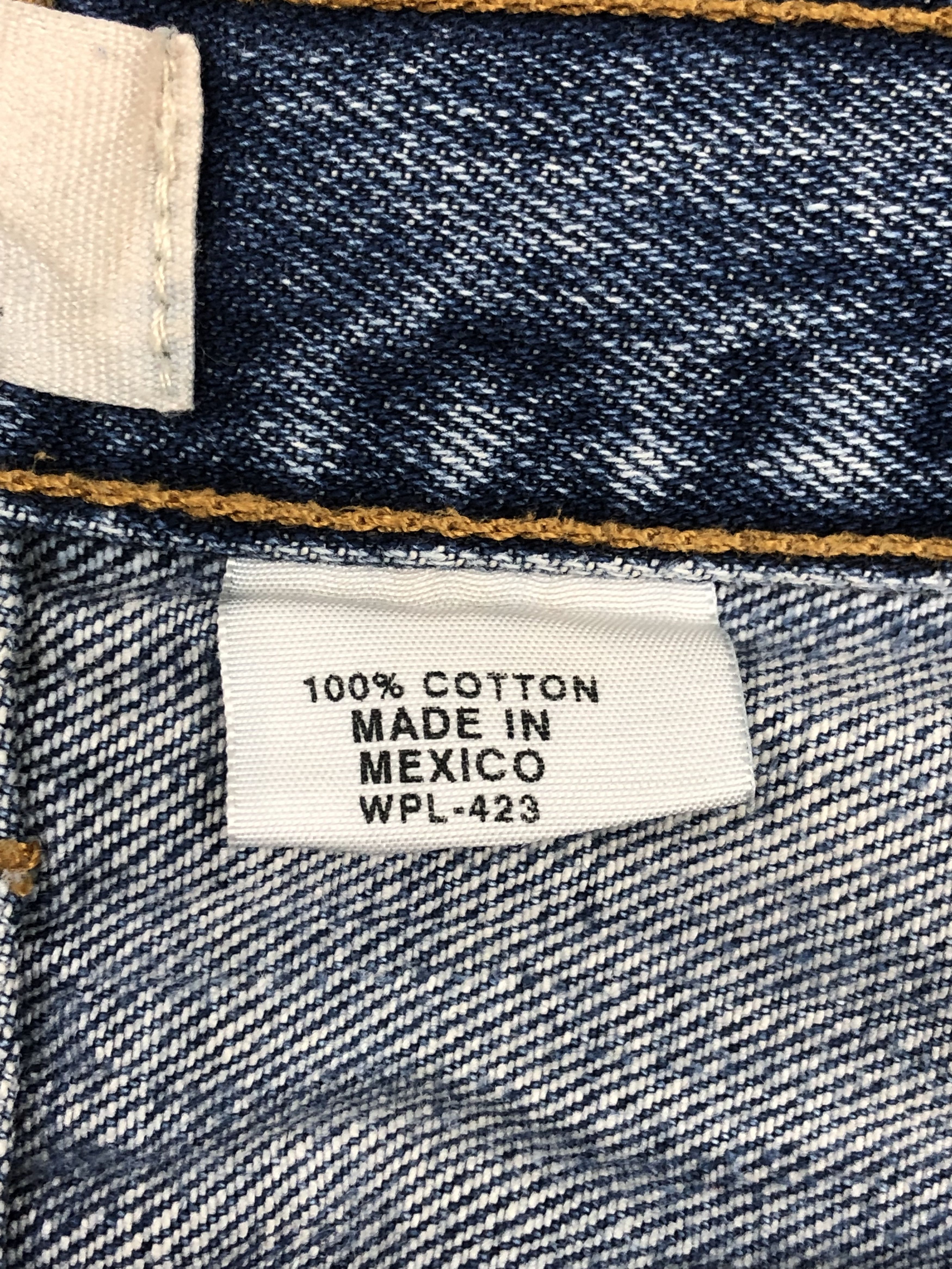 Levi's Vintage Levis 501 Faded Blue Jeans DP1513 Size US 35 - 7 Thumbnail
