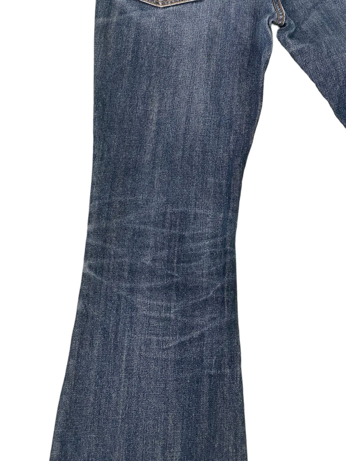 Wrangler Flare Jeans Wrangler Bell Bottom Denim Made in Japan 1🟦2 Size US 31 - 14 Thumbnail