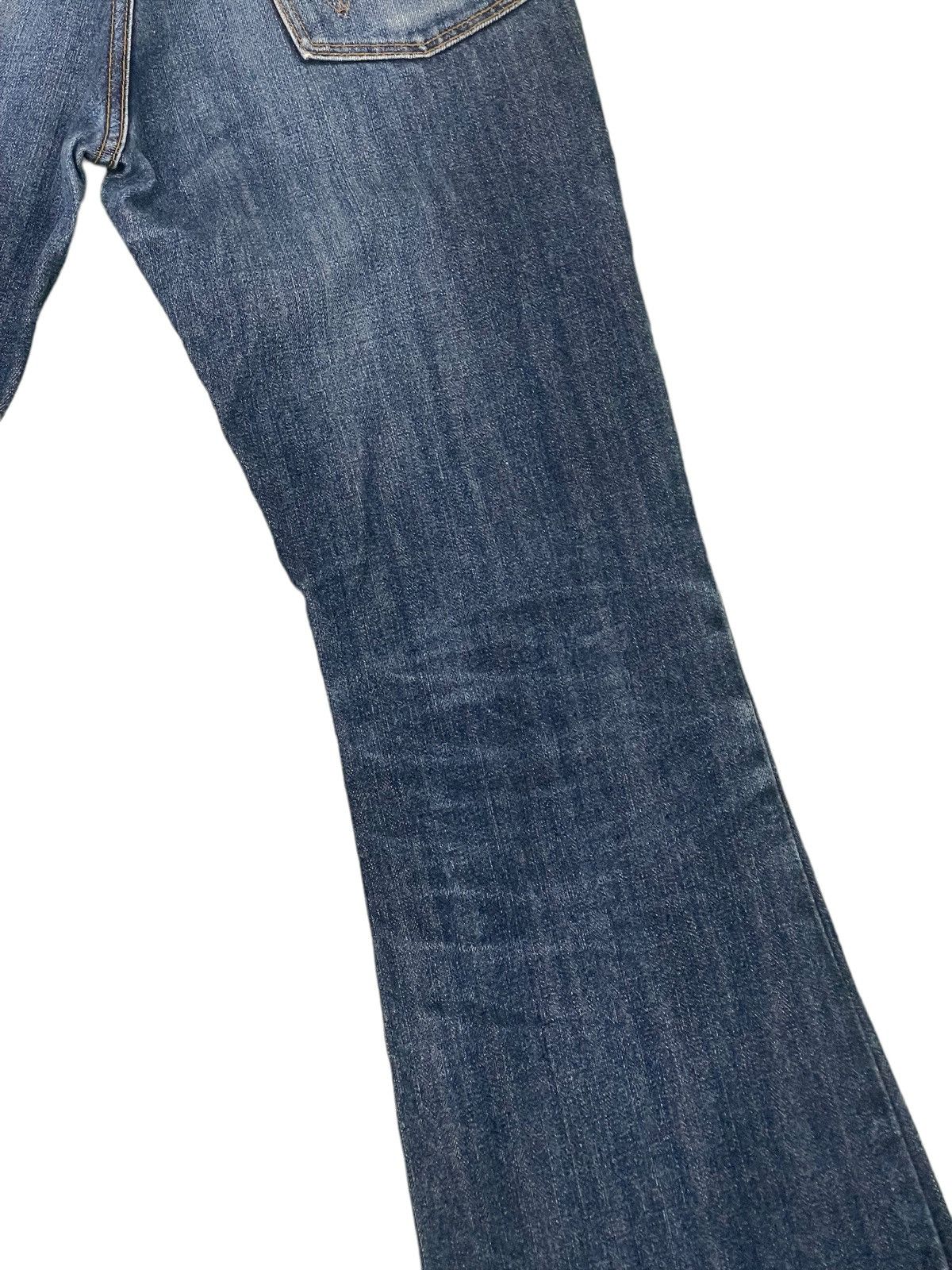 Wrangler Flare Jeans Wrangler Bell Bottom Denim Made in Japan 1🟦2 Size US 31 - 15 Thumbnail