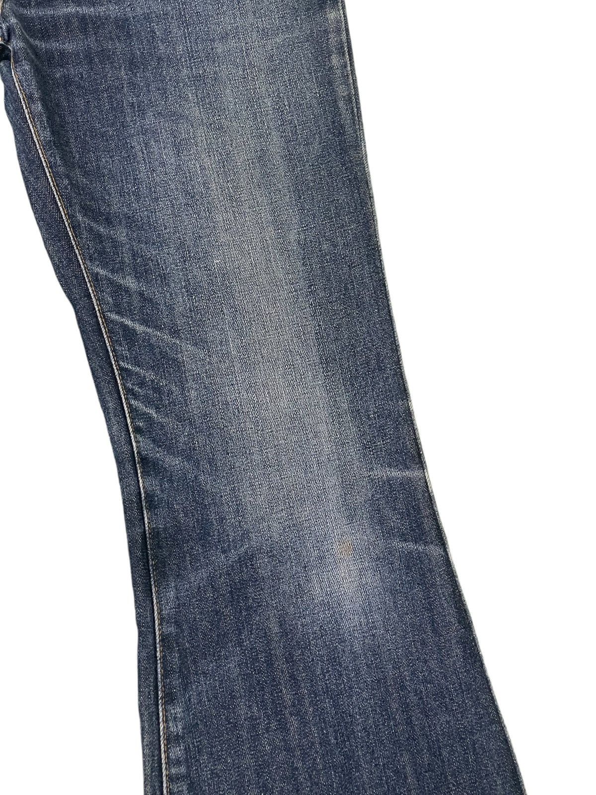 Wrangler Flare Jeans Wrangler Bell Bottom Denim Made in Japan 1🟦2 Size US 31 - 6 Thumbnail
