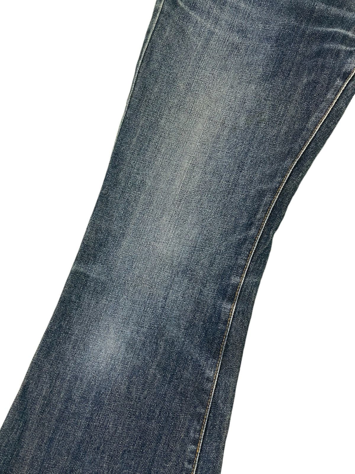 Wrangler Flare Jeans Wrangler Bell Bottom Denim Made in Japan 1🟦2 Size US 31 - 7 Thumbnail