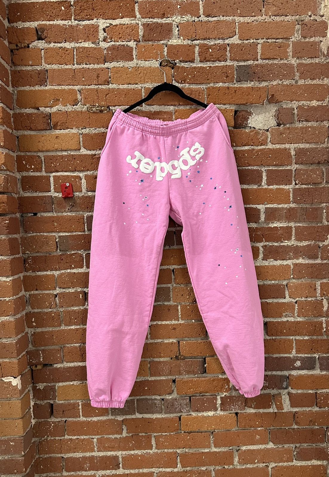 Spider Worldwide SP5DER PINK ATLANTA SWEATPANTS 💕 | Grailed