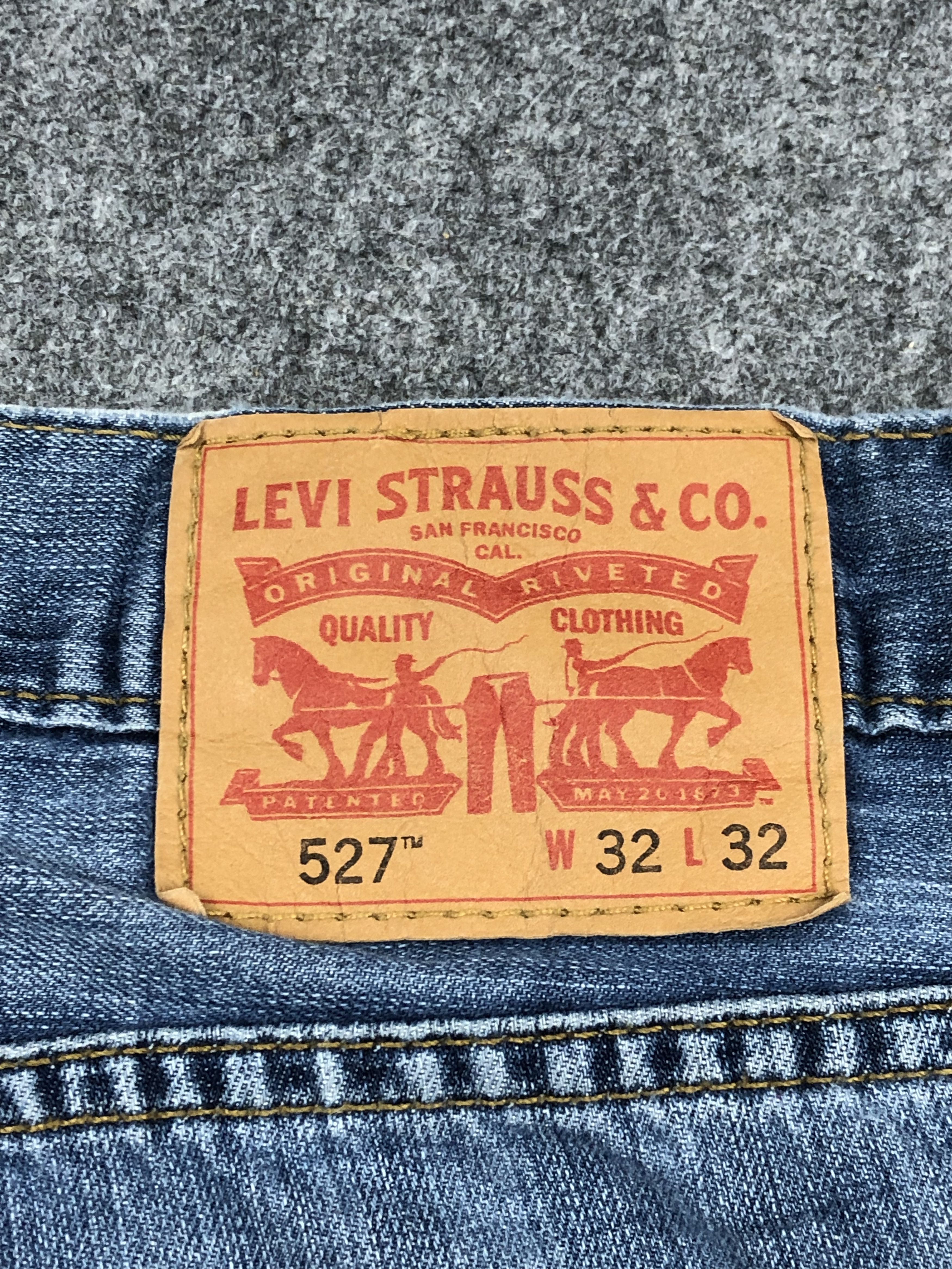 Levi's × Vintage Vintage Levis 527 Flared Bootcut Jeans Size US 34 / EU 50 - 5 Thumbnail