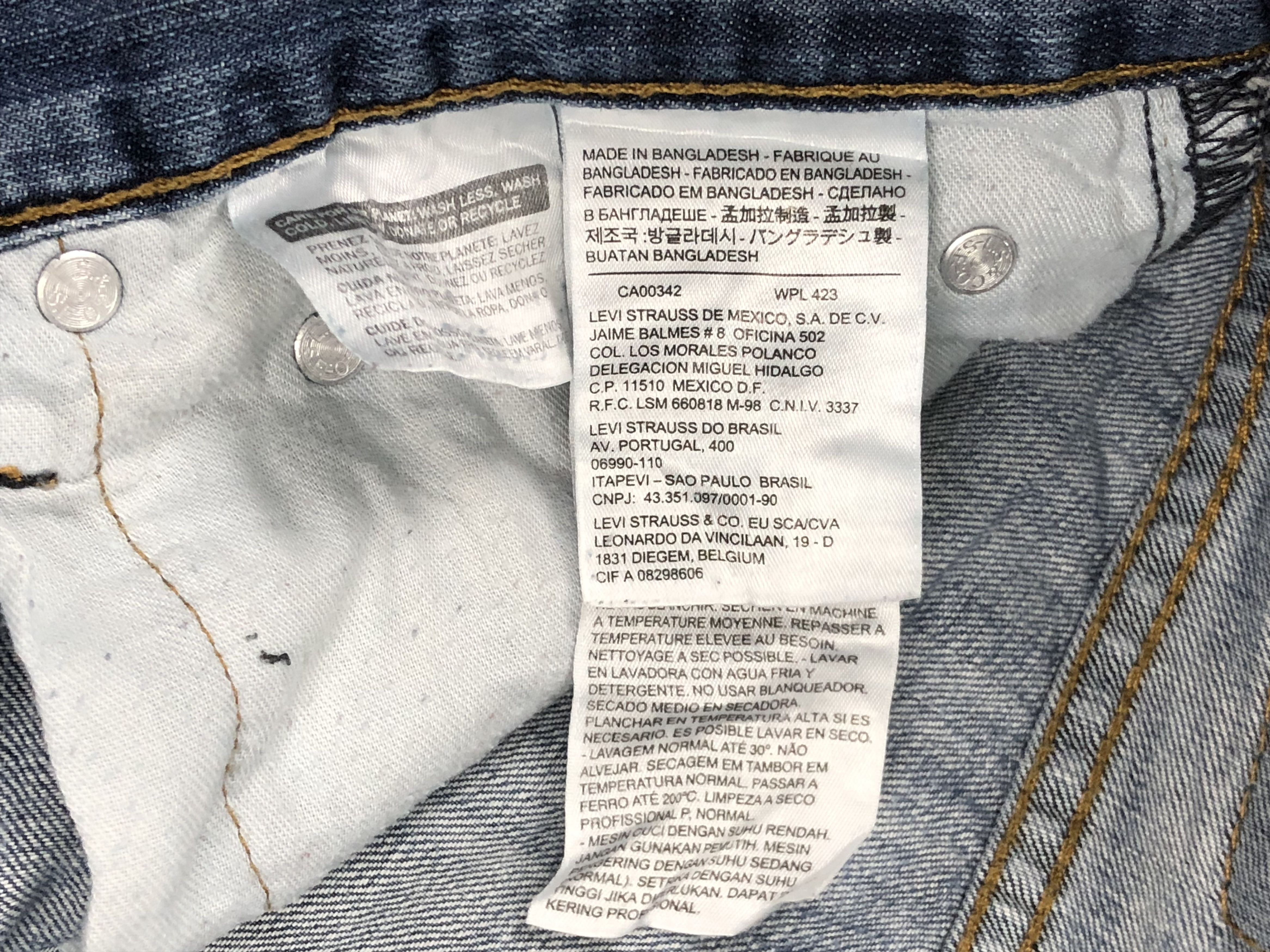Levi's × Vintage Vintage Levis 527 Flared Bootcut Jeans Size US 34 / EU 50 - 7 Thumbnail