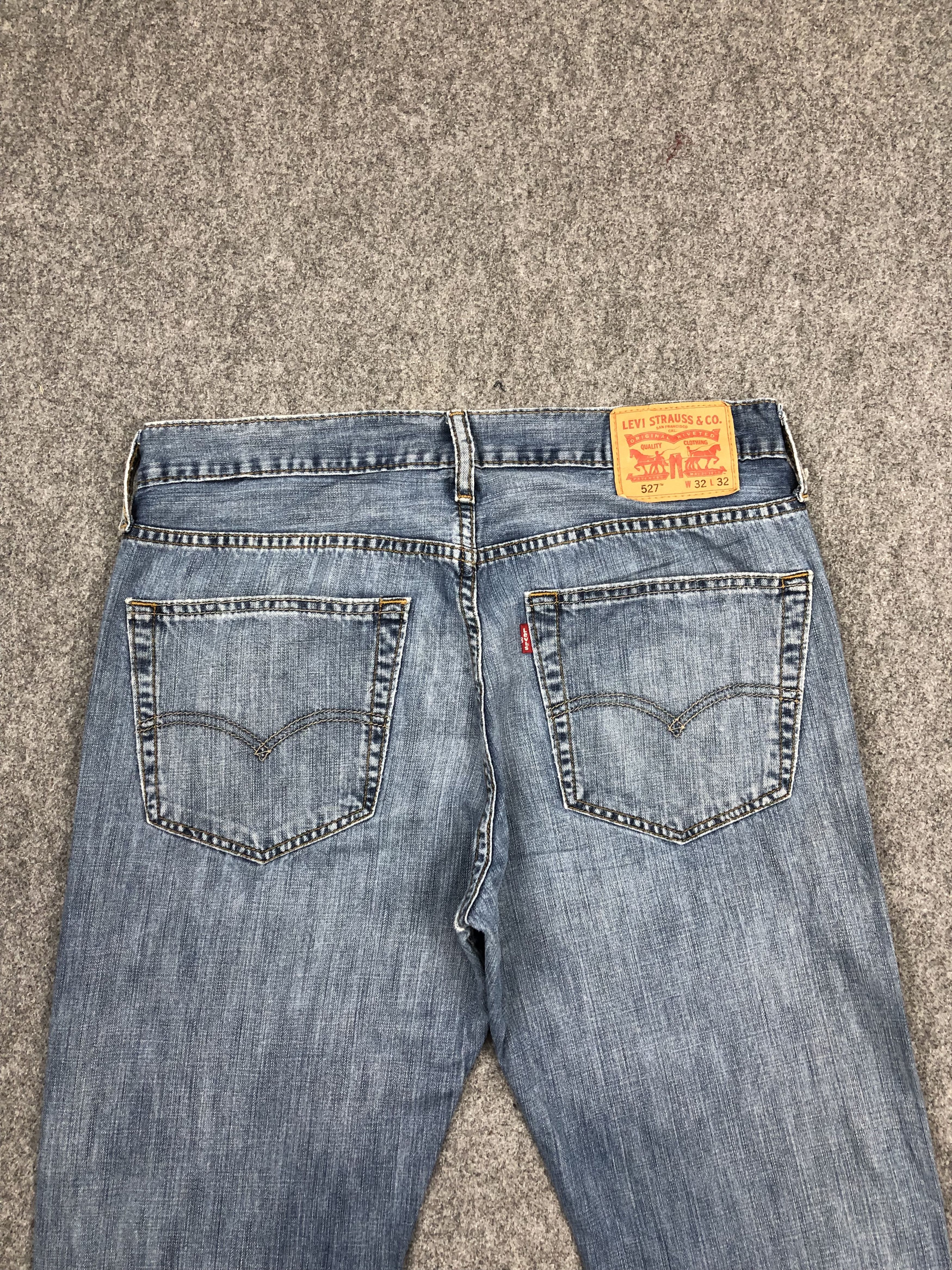 Levi's × Vintage Vintage Levis 527 Flared Bootcut Jeans Size US 34 / EU 50 - 4 Thumbnail