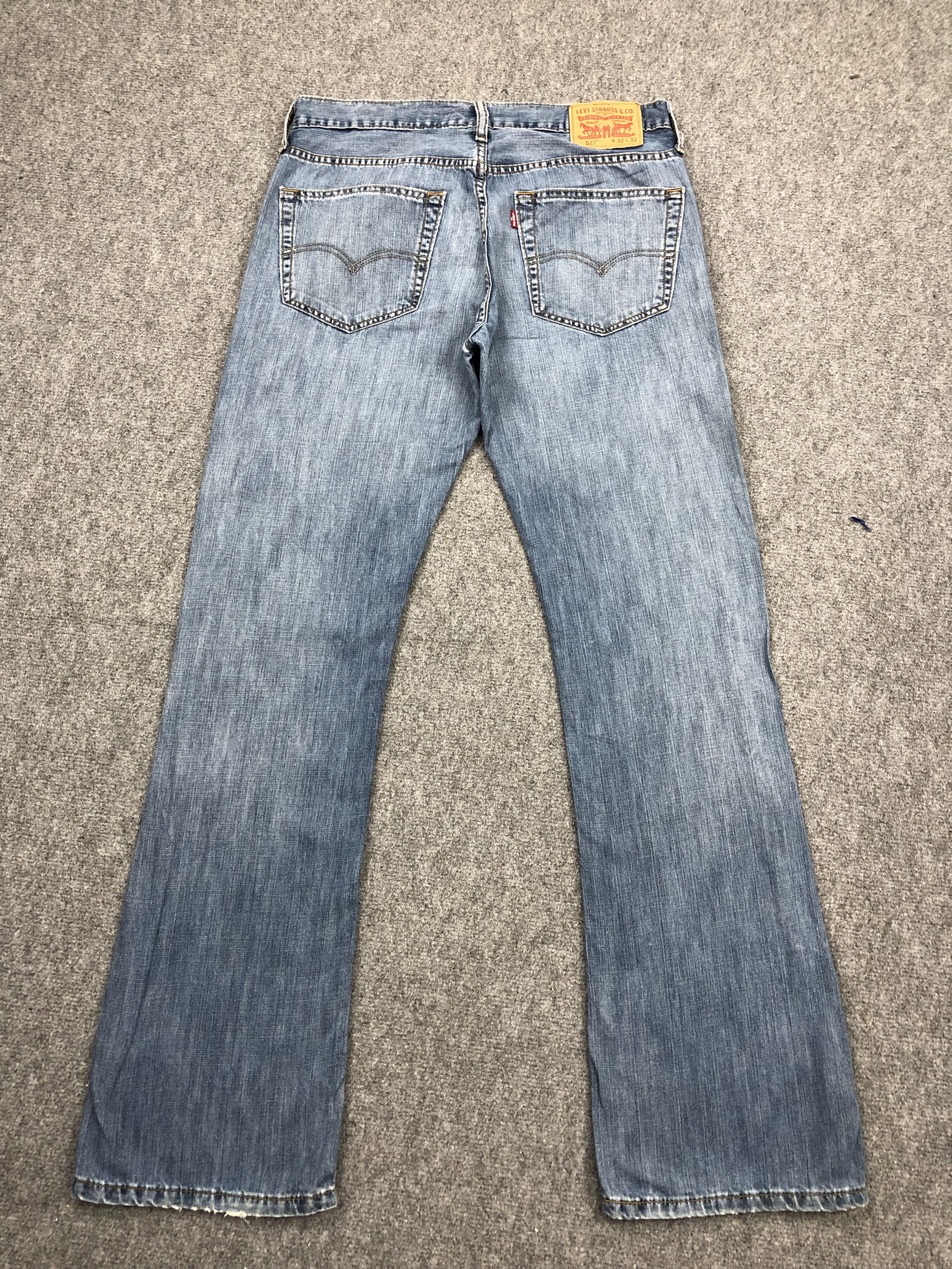 Levi's × Vintage Vintage Levis 527 Flared Bootcut Jeans Size US 34 / EU 50 - 3 Thumbnail