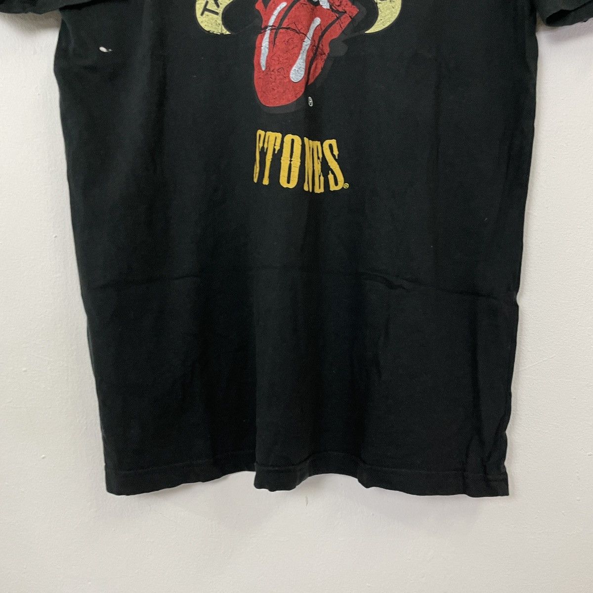 Band Tees Vintage The Rolling Stones Embroidery Spell Tee Size US M / EU 48-50 / 2 - 11 Thumbnail