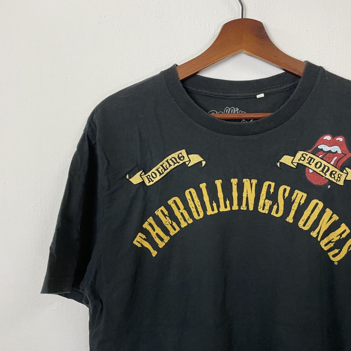 Band Tees Vintage The Rolling Stones Embroidery Spell Tee Size US M / EU 48-50 / 2 - 4 Thumbnail