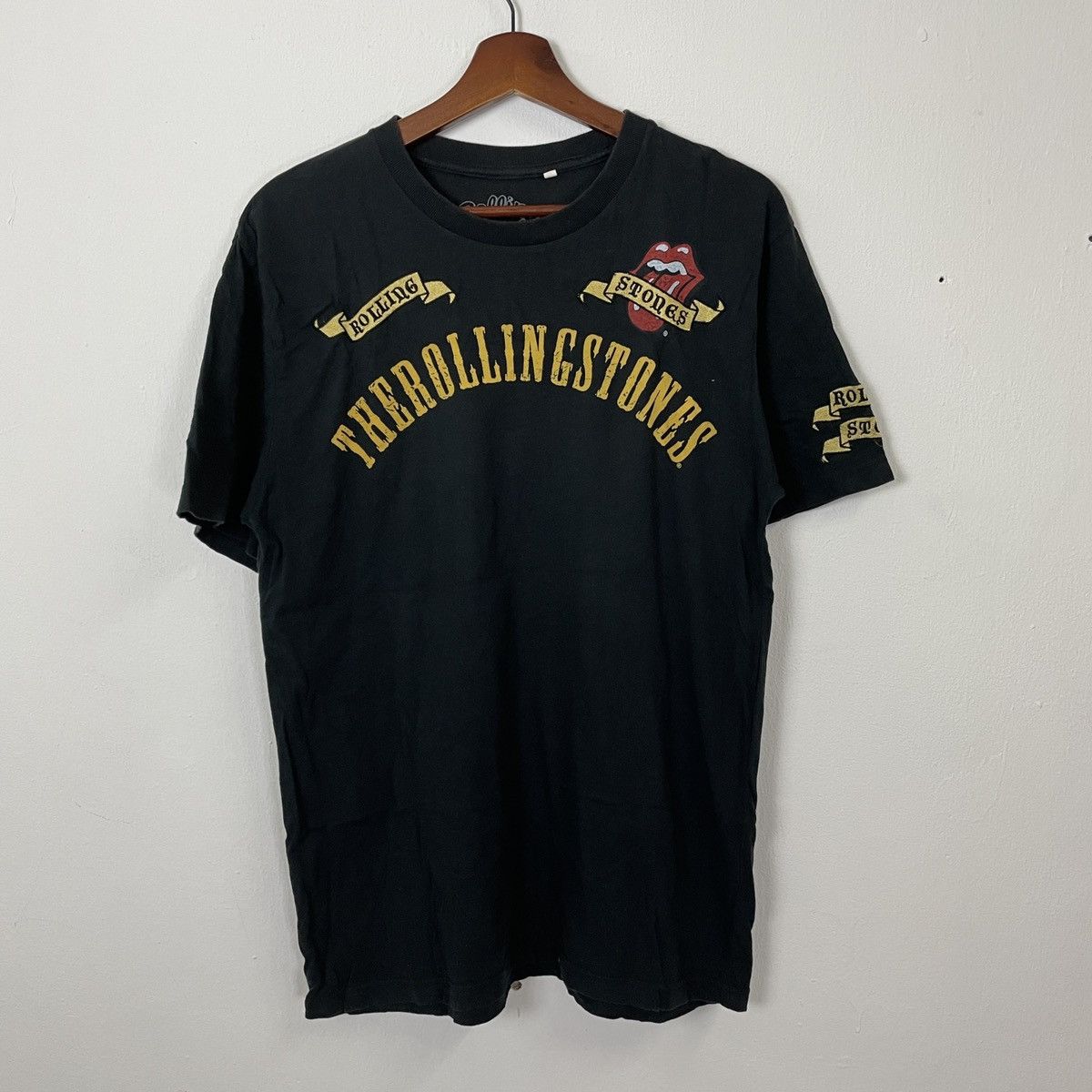 Band Tees Vintage The Rolling Stones Embroidery Spell Tee Size US M / EU 48-50 / 2 - 2 Thumbnail