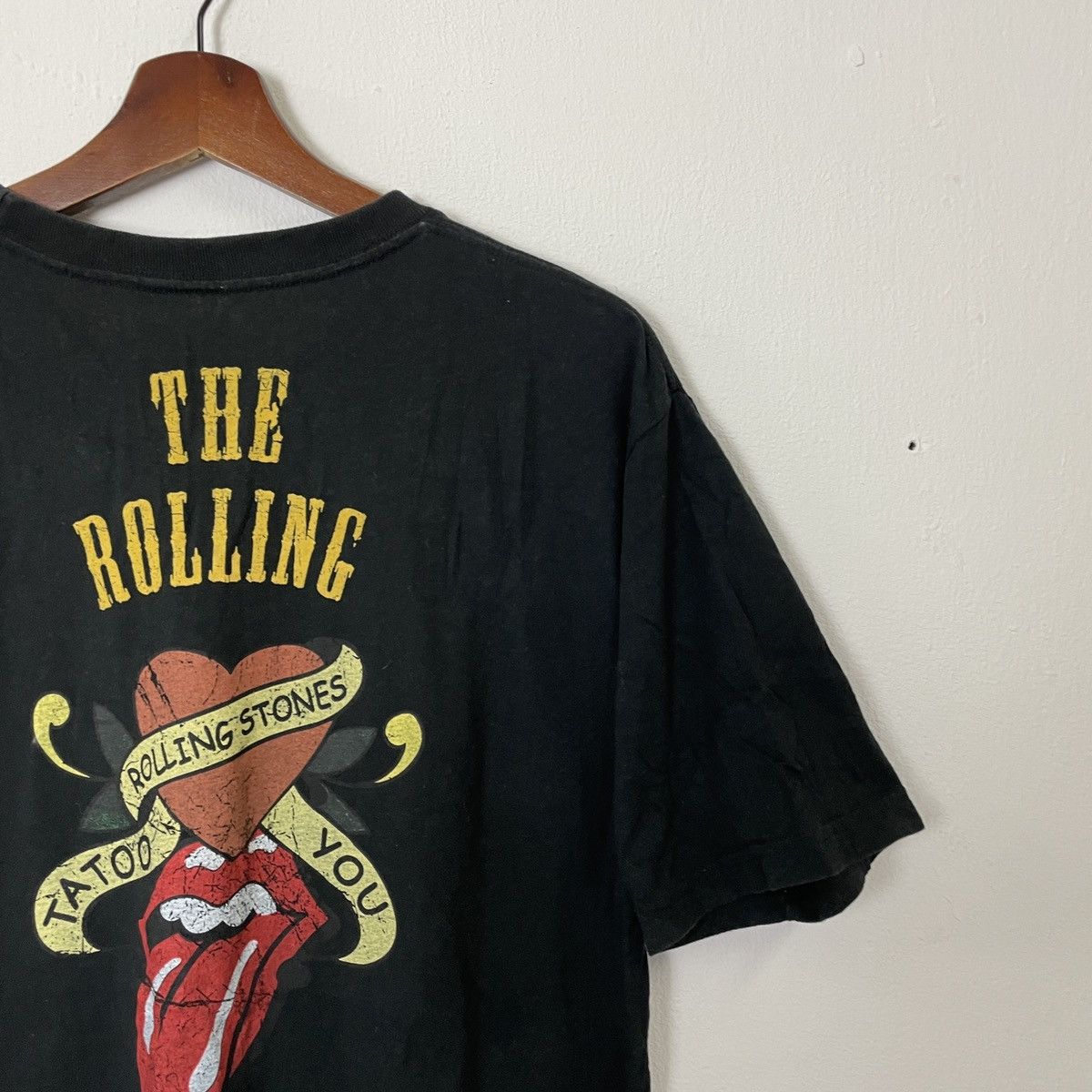 Band Tees Vintage The Rolling Stones Embroidery Spell Tee Size US M / EU 48-50 / 2 - 10 Thumbnail