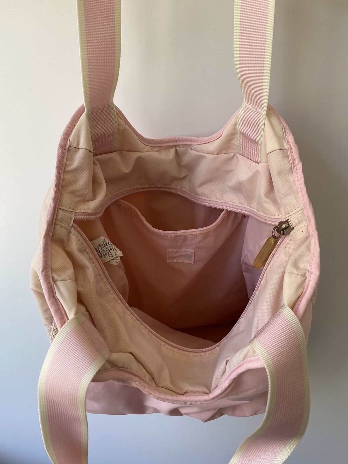 Nike 💗 VINTAGE 90s NIKE SWOOSH PINK BAG Size ONE SIZE - 6 Thumbnail