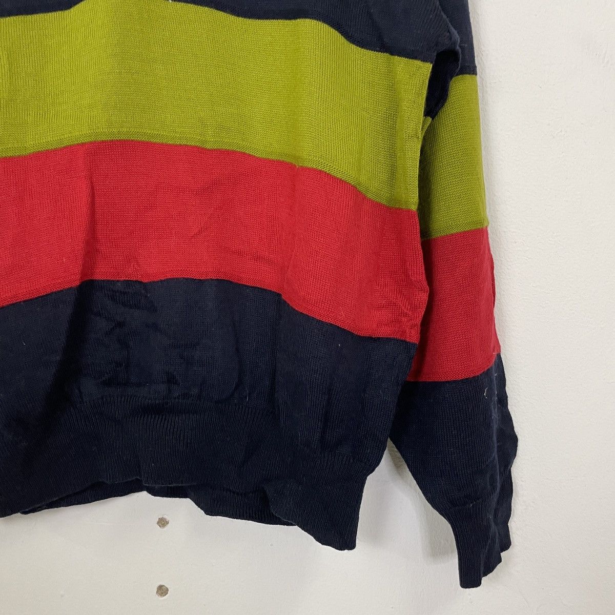 Aran Isles Knitwear Vintage Sanko Life Embroidery Logo Polos Knitwear Size US M / EU 48-50 / 2 - 2 Thumbnail