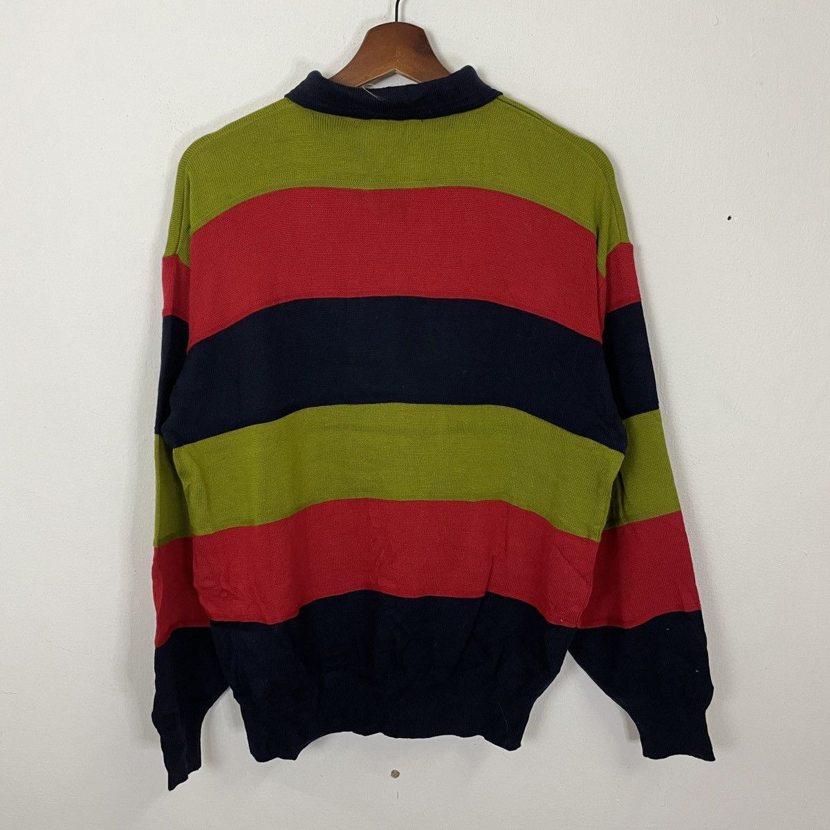 Aran Isles Knitwear Vintage Sanko Life Embroidery Logo Polos Knitwear Size US M / EU 48-50 / 2 - 7 Thumbnail
