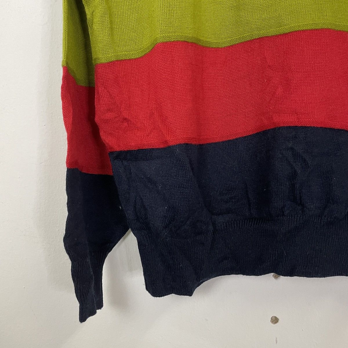 Aran Isles Knitwear Vintage Sanko Life Embroidery Logo Polos Knitwear Size US M / EU 48-50 / 2 - 9 Thumbnail