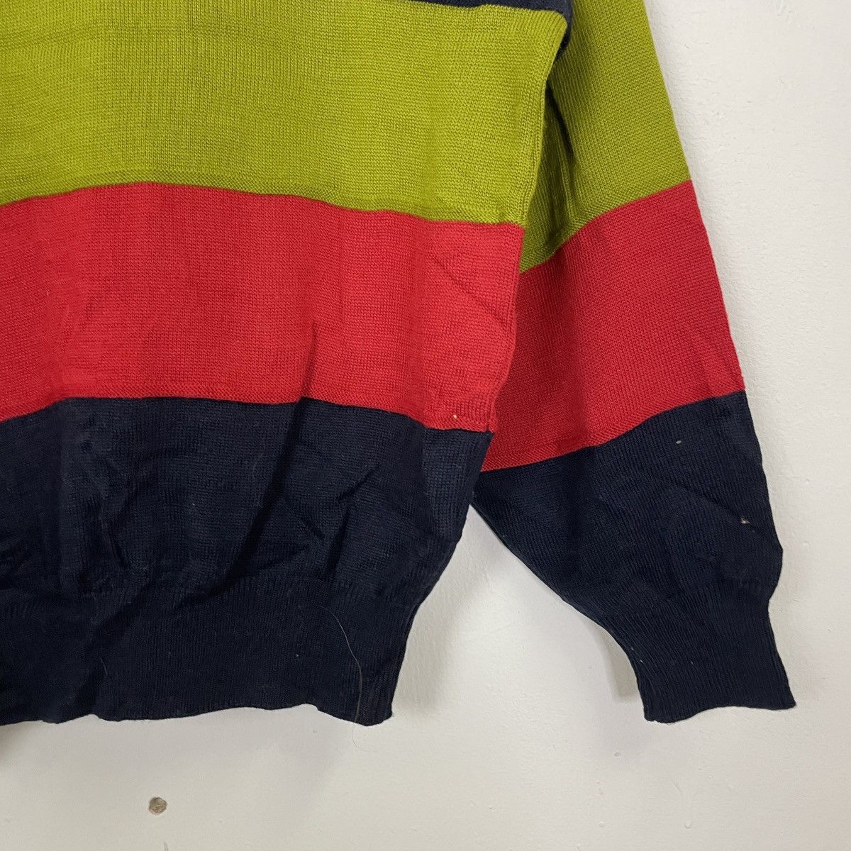 Aran Isles Knitwear Vintage Sanko Life Embroidery Logo Polos Knitwear Size US M / EU 48-50 / 2 - 8 Thumbnail
