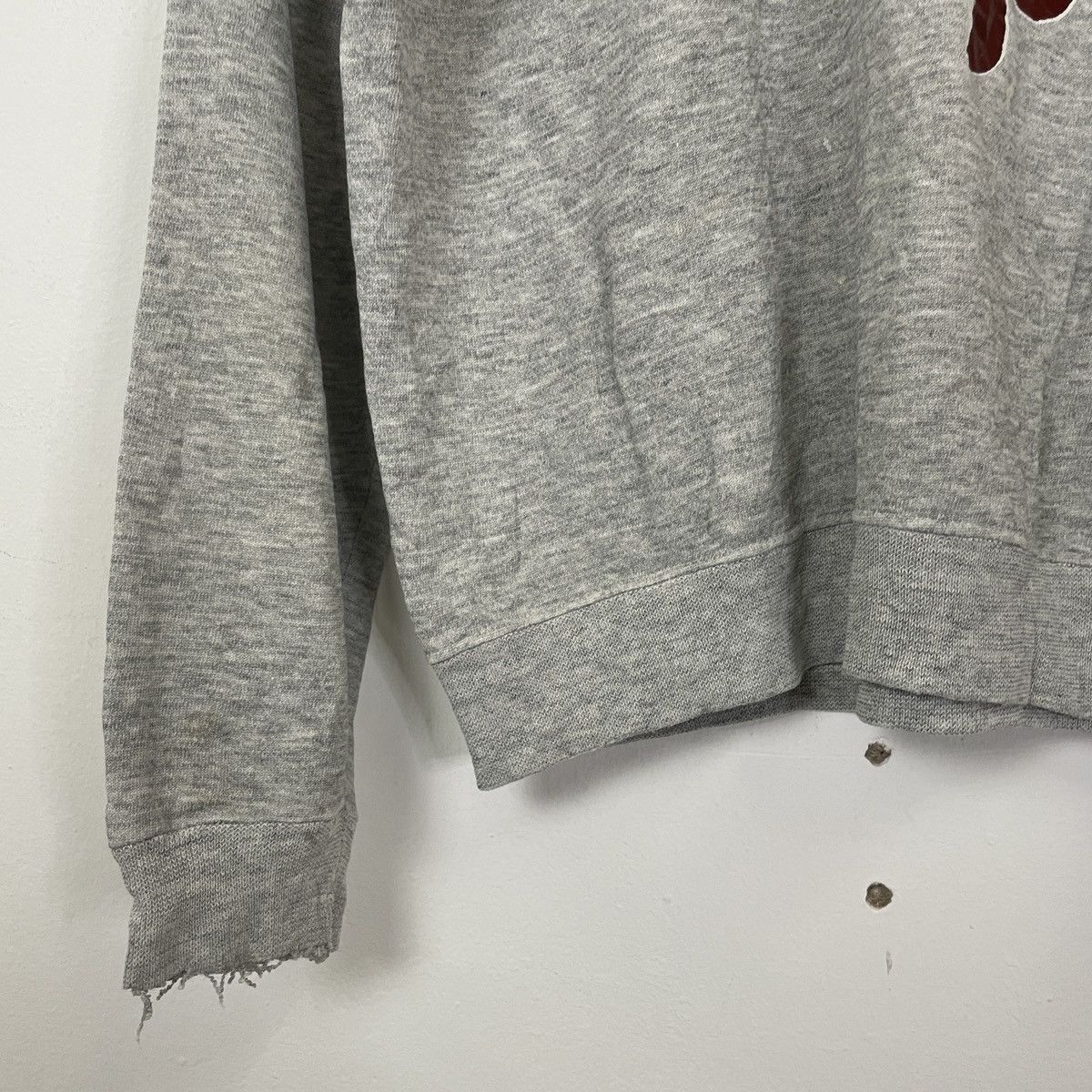 Hanes Vintage 90s Hanes Distressed Crewneck Sweatshirt Size US M / EU 48-50 / 2 - 3 Thumbnail