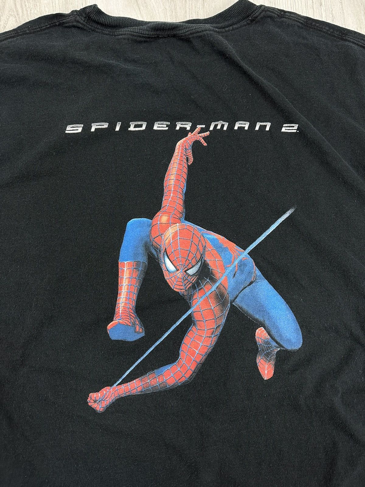 Marvel Comics × Vintage Vintage Y2K SpiderMan 2 Movie Marvel Tee Promo Size US XL / EU 56 / 4 - 3 Thumbnail