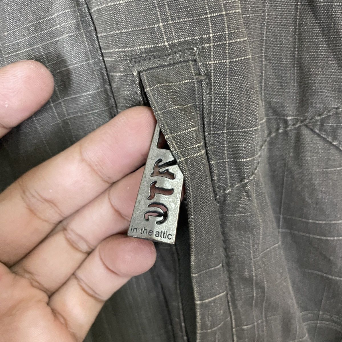 In The Attic Vintage In The Attic Zipper Ups Army Jacket Size US L / EU 52-54 / 3 - 6 Thumbnail
