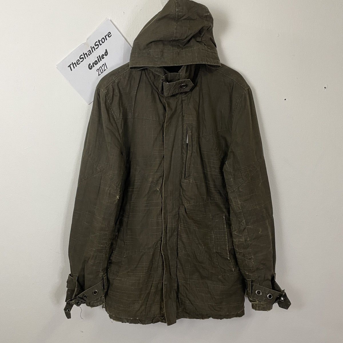 In The Attic Vintage In The Attic Zipper Ups Army Jacket Size US L / EU 52-54 / 3 - 1 Thumbnail