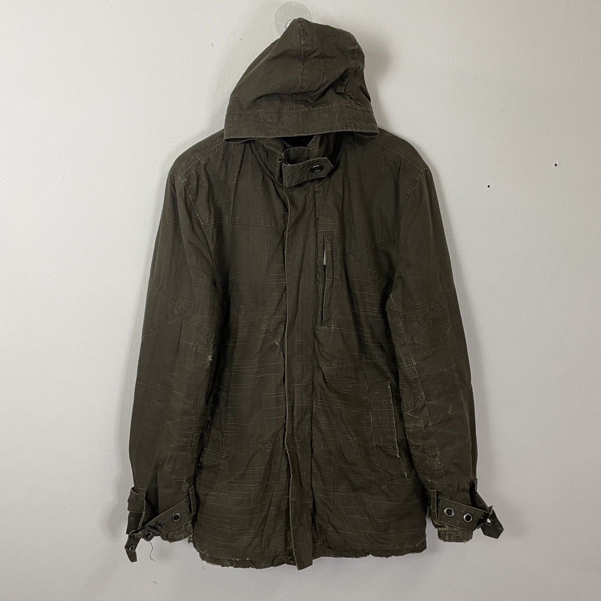 In The Attic Vintage In The Attic Zipper Ups Army Jacket Size US L / EU 52-54 / 3 - 2 Thumbnail