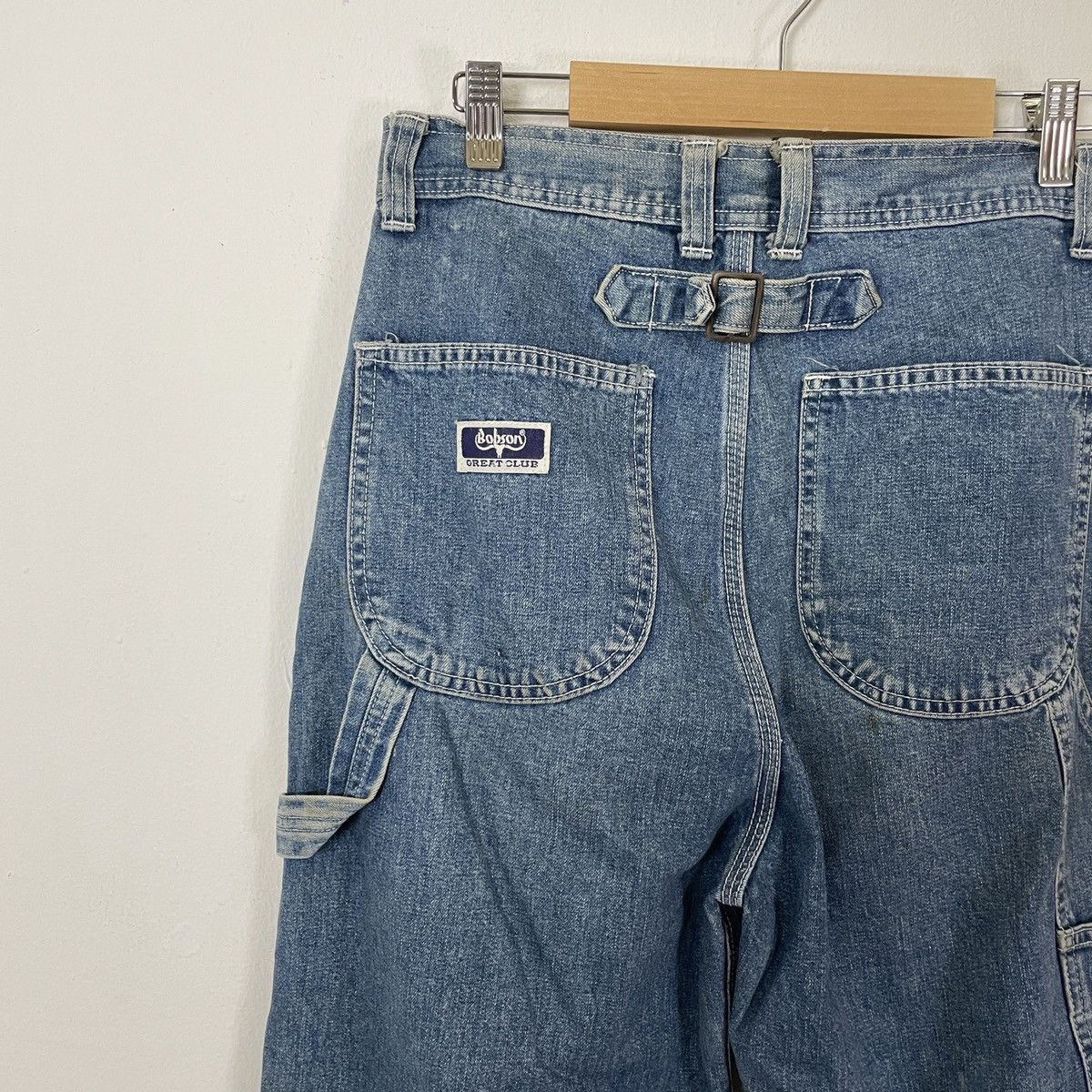 Vintage Vintage Bobson Workwear Denim Jeans Size US 29 - 3 Thumbnail