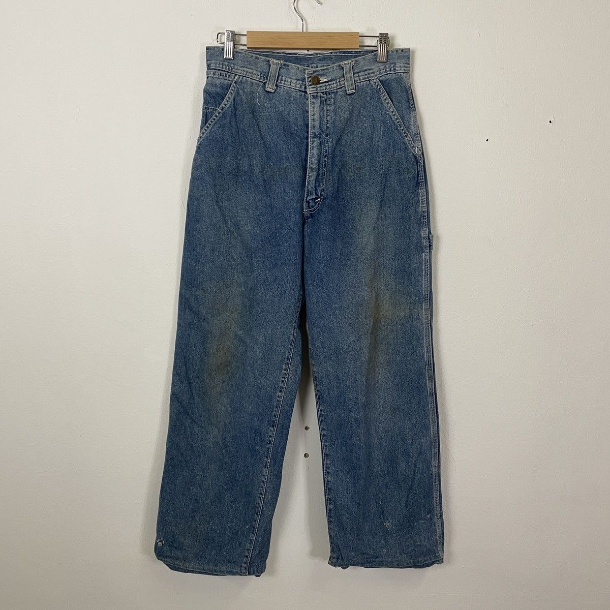 Vintage Vintage Bobson Workwear Denim Jeans Size US 29 - 8 Thumbnail