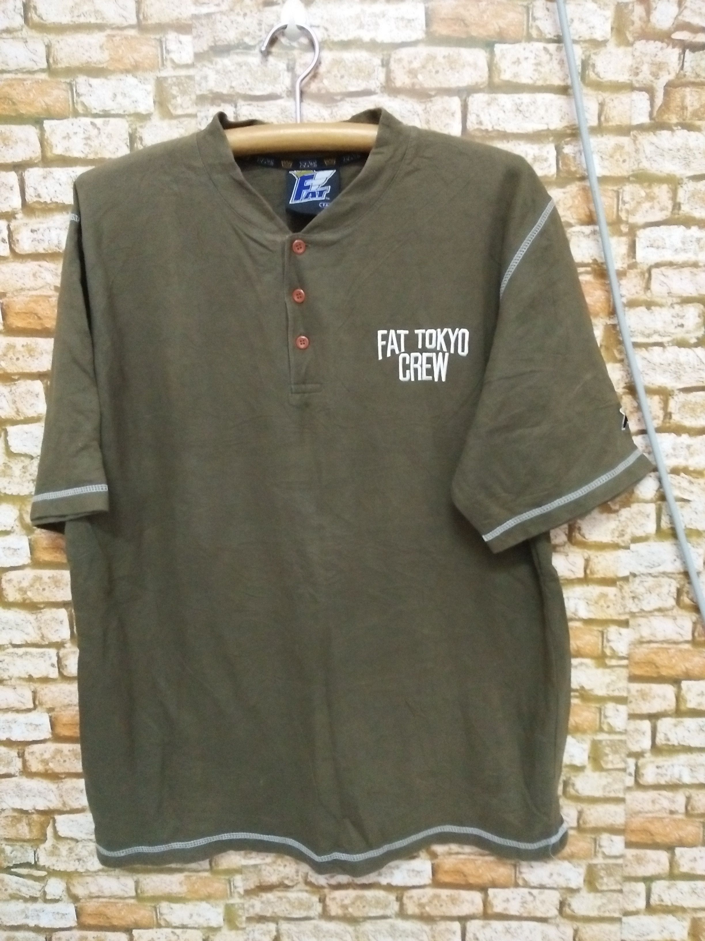 FAT TOKYO CREW SHIRT JAPAN (A989) - Main Image