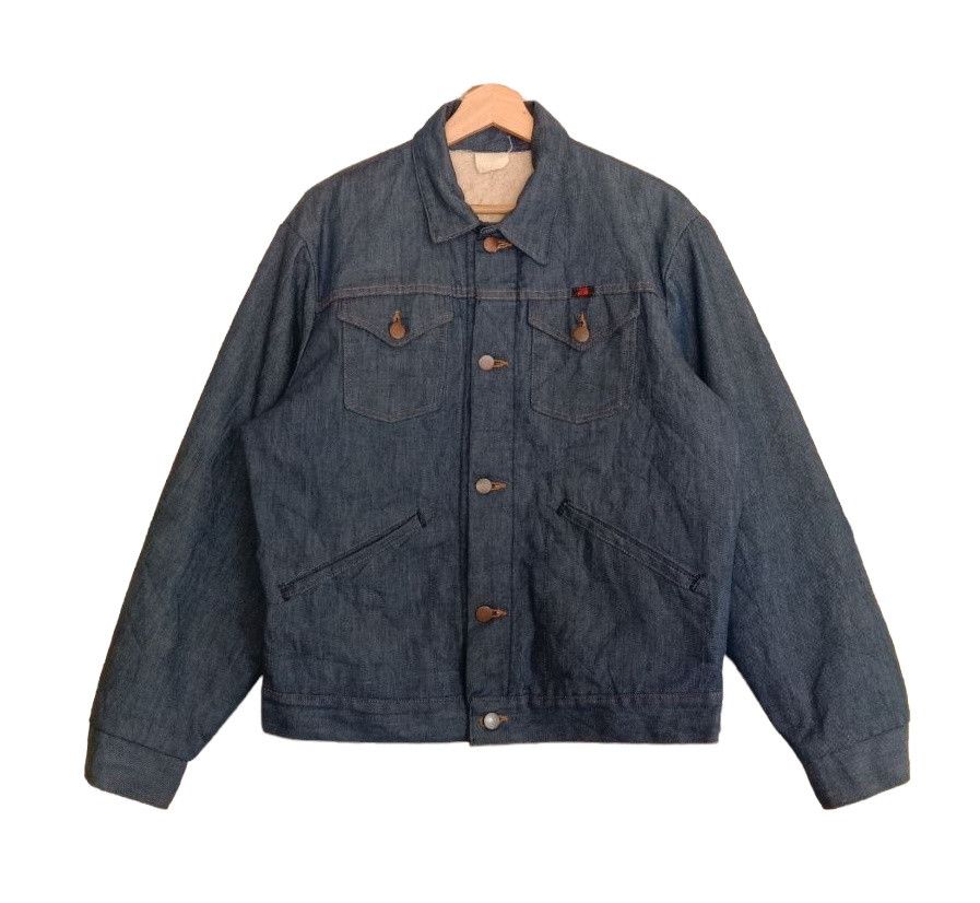 Japanese Brand Vintage Red Kap Durable Press Denim Jacket Size US M / EU 48-50 / 2 - 2 Thumbnail