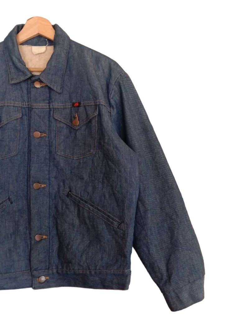 Japanese Brand Vintage Red Kap Durable Press Denim Jacket Size US M / EU 48-50 / 2 - 3 Thumbnail