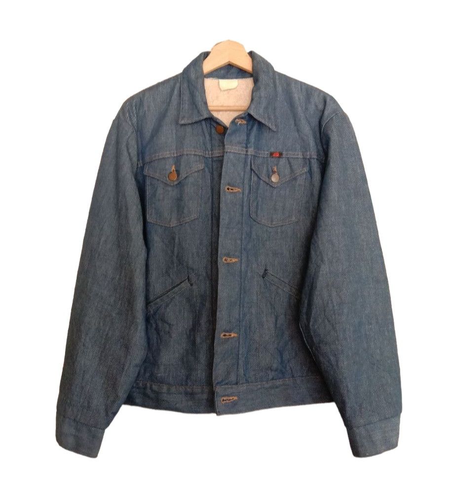 Japanese Brand Vintage Red Kap Durable Press Denim Jacket Size US M / EU 48-50 / 2 - 12 Thumbnail
