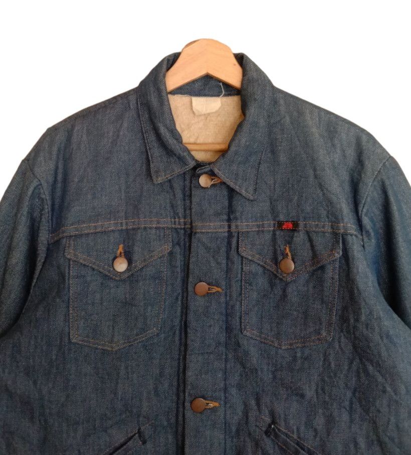 Japanese Brand Vintage Red Kap Durable Press Denim Jacket Size US M / EU 48-50 / 2 - 6 Thumbnail