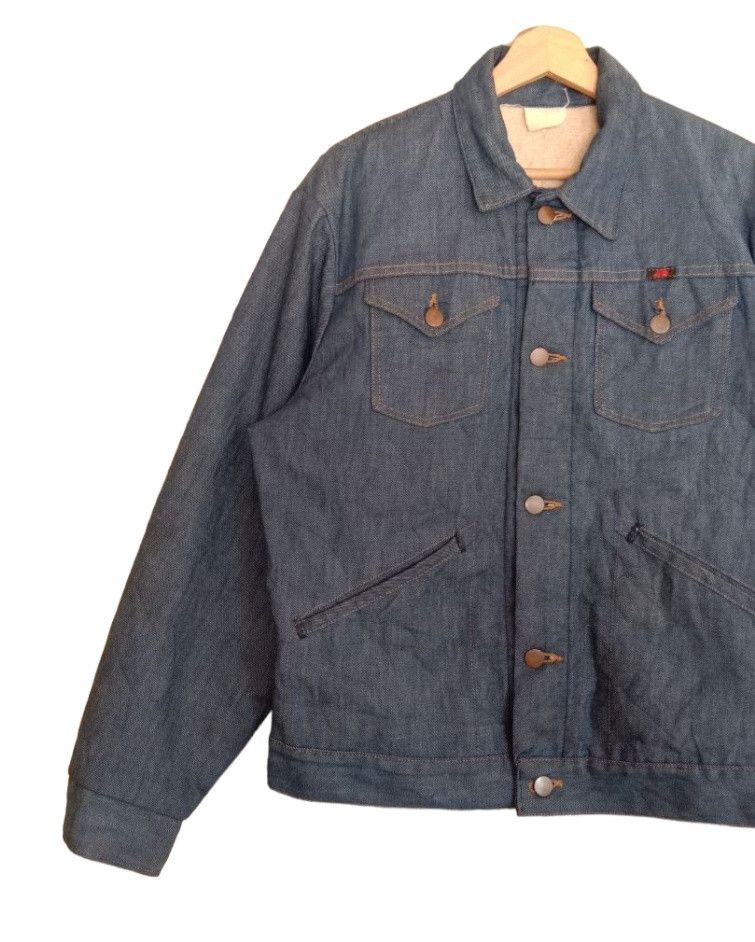Japanese Brand Vintage Red Kap Durable Press Denim Jacket Size US M / EU 48-50 / 2 - 4 Thumbnail
