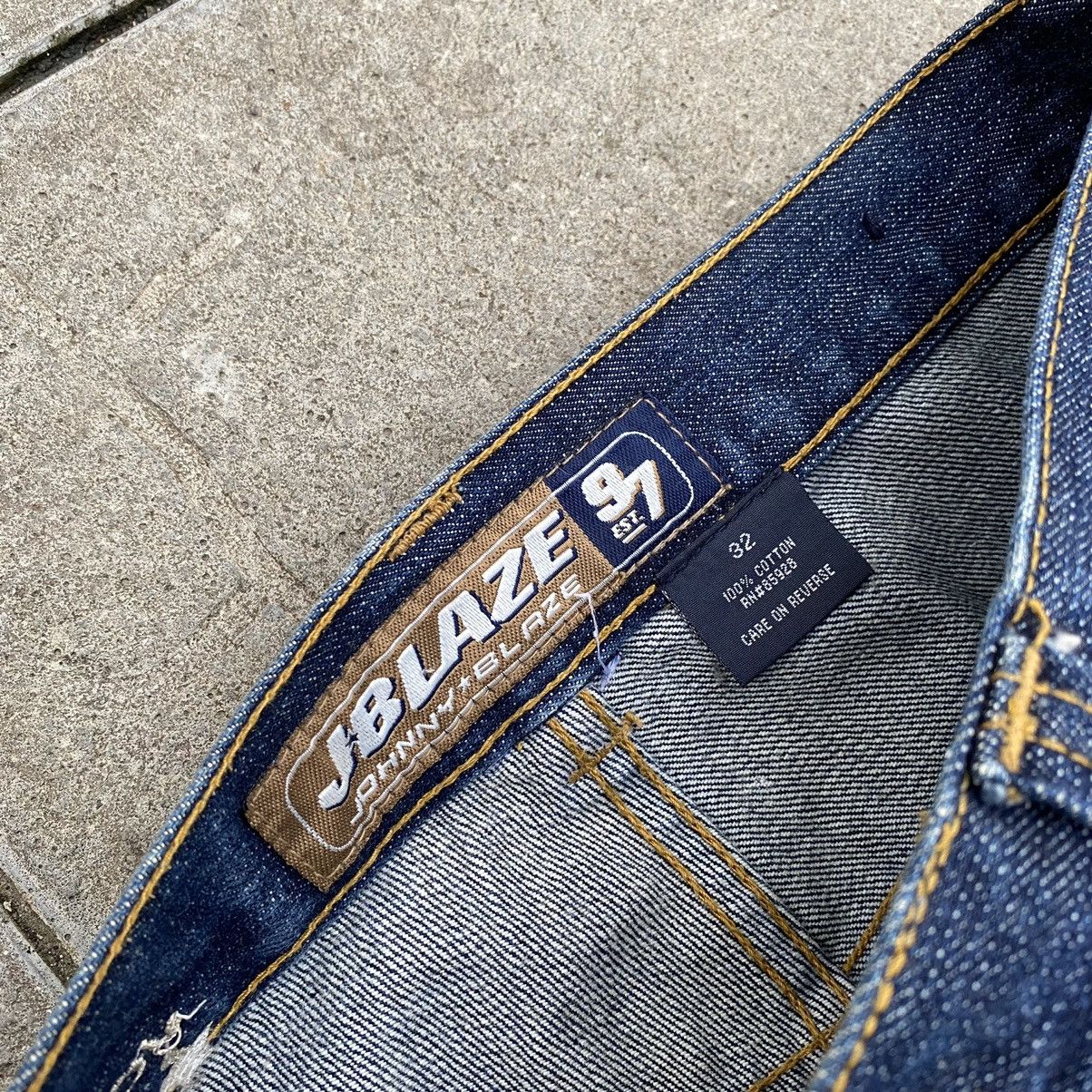JNCO Rare 90s Johny Blaze Jeans KARL KANI Size US 32 / EU 48 - 8 Thumbnail