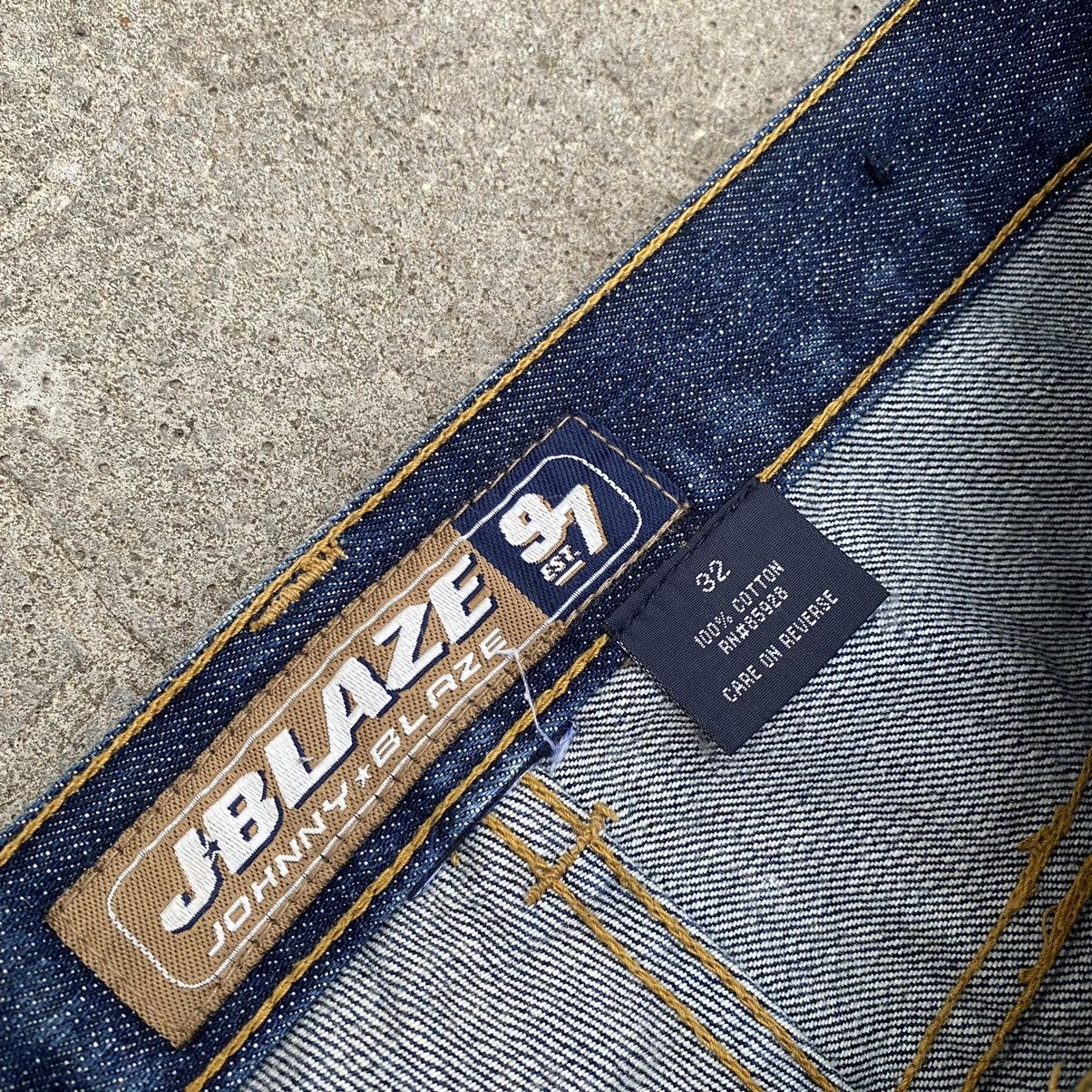 JNCO Rare 90s Johny Blaze Jeans KARL KANI Size US 32 / EU 48 - 9 Thumbnail