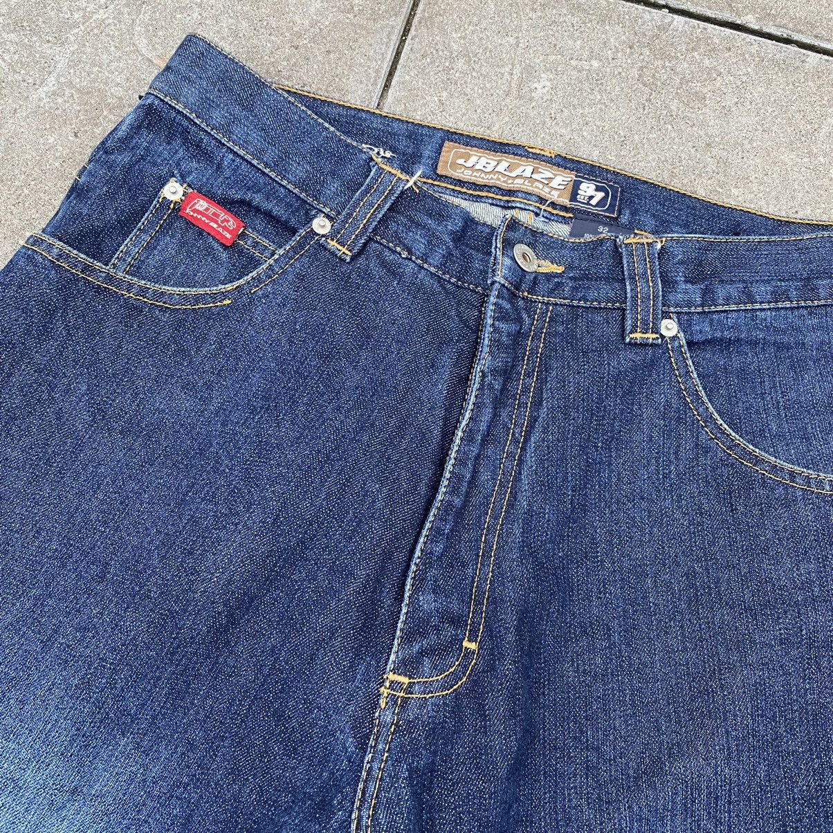 JNCO Rare 90s Johny Blaze Jeans KARL KANI Size US 32 / EU 48 - 3 Thumbnail