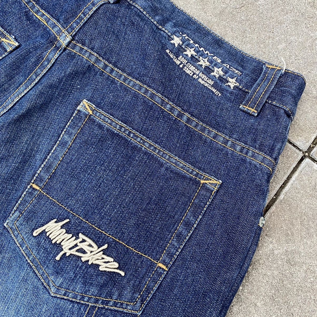 JNCO Rare 90s Johny Blaze Jeans KARL KANI Size US 32 / EU 48 - 13 Thumbnail