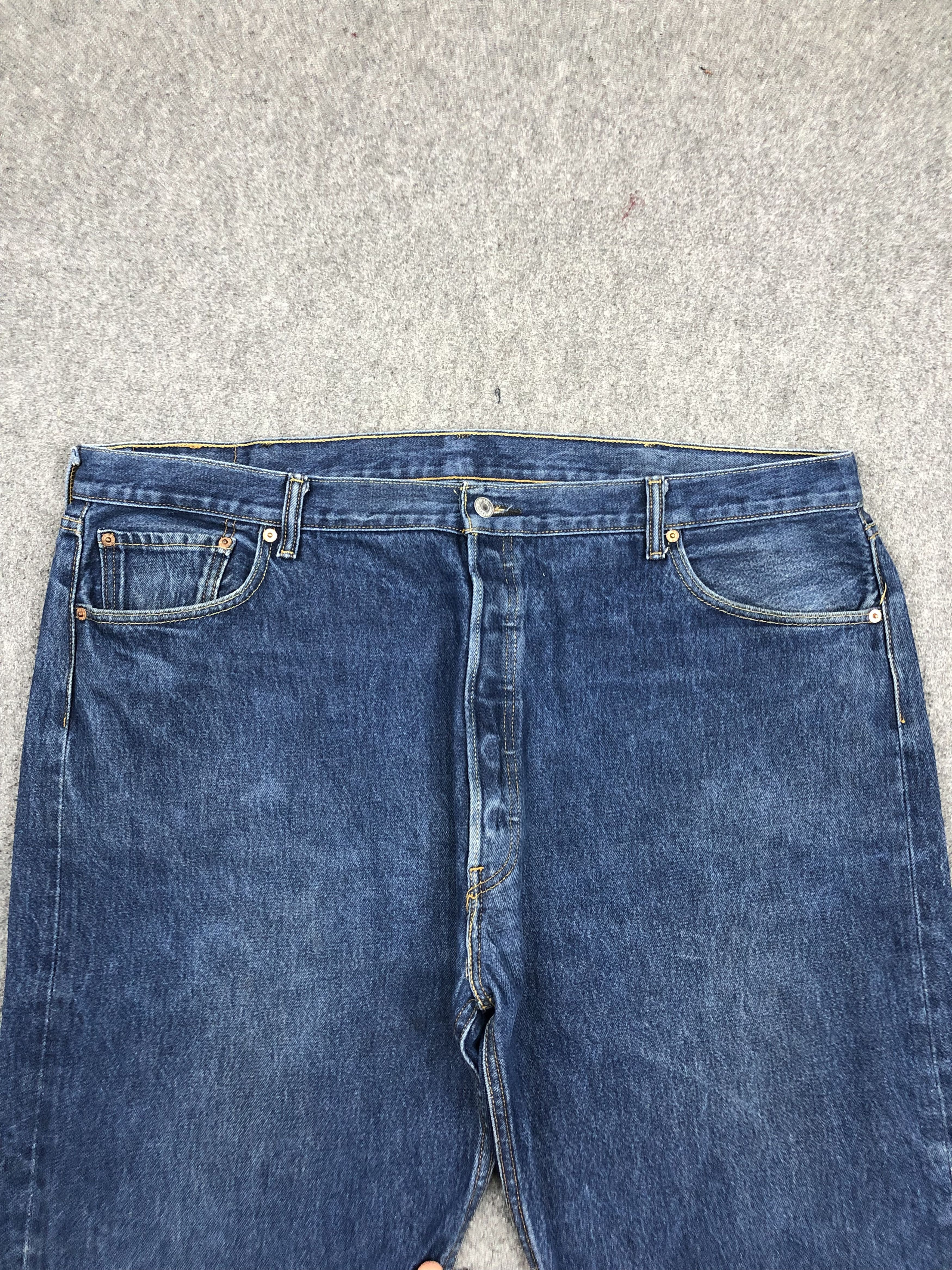 Levi's Vintage Levis 501 Faded Blue Jeans W45 DP1518 Size US 44 / EU 60 - 2 Thumbnail