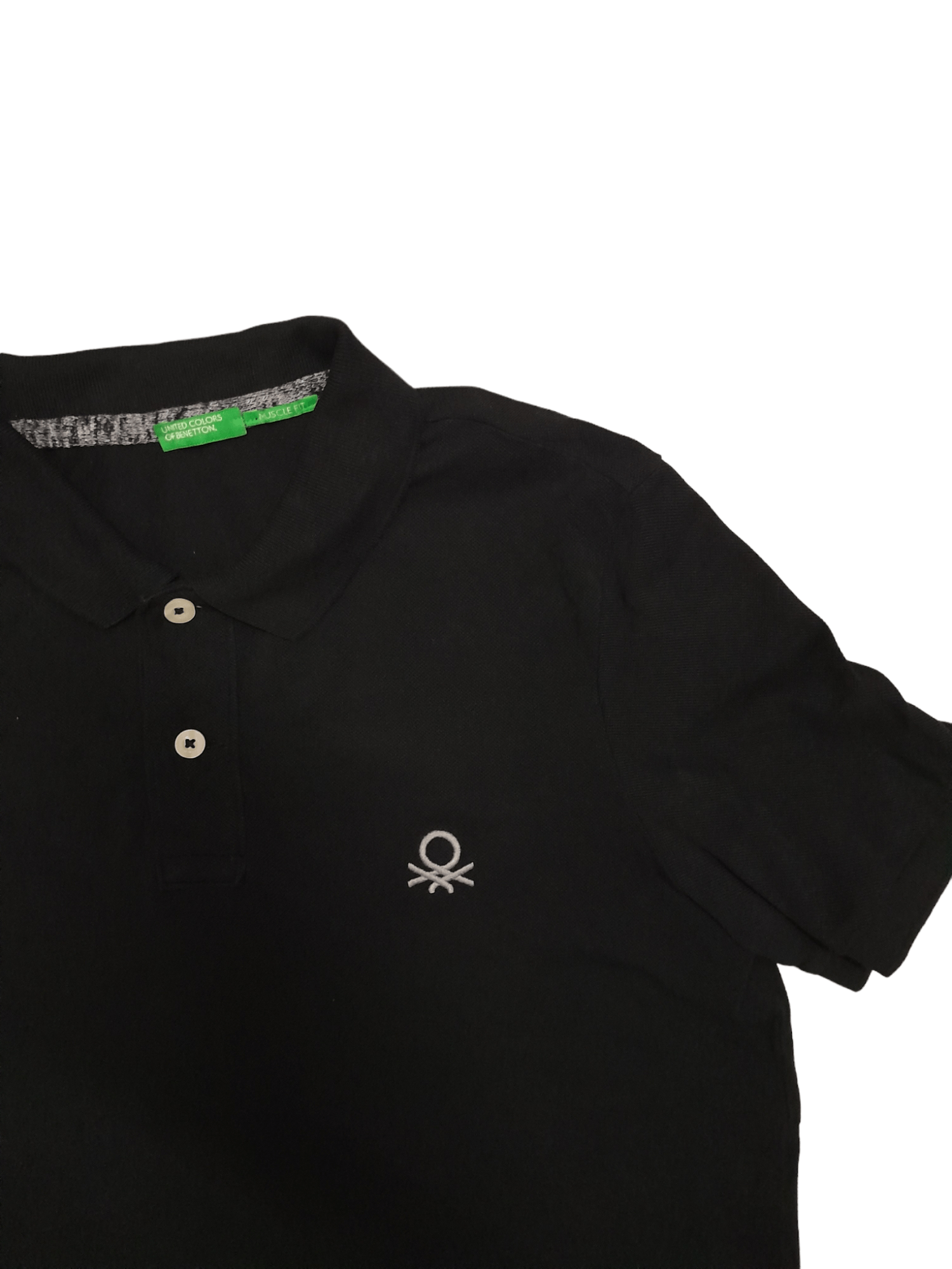 United Colors Of Benetton United Colors Of Benetton Polo Shirt (E724) Size US L / EU 52-54 / 3 - 2 Thumbnail