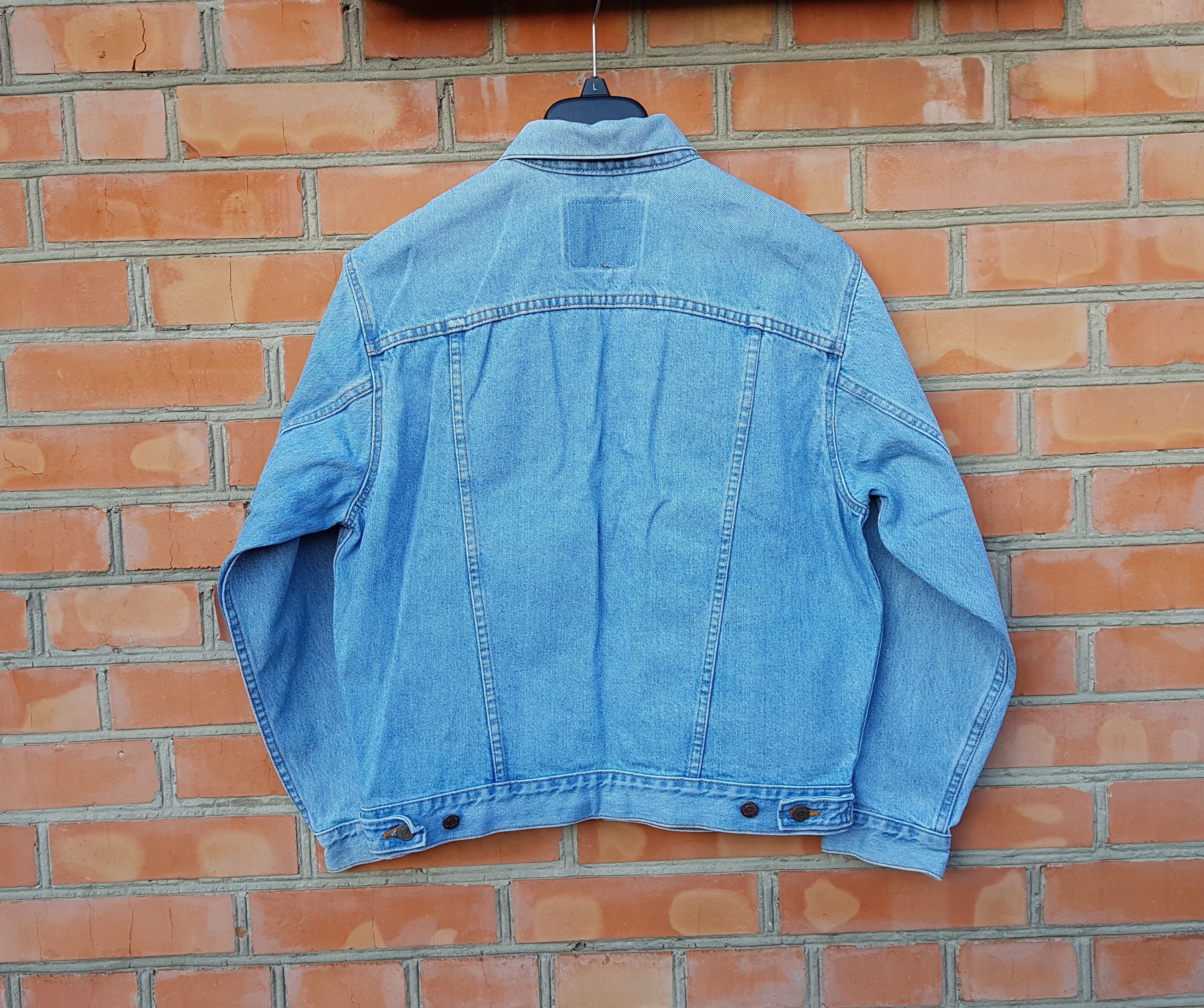 Levi's y2k Vintage Levi's Loose Fit denim trucker jean jacket wide Size US S / EU 44-46 / 1 - 2 Thumbnail