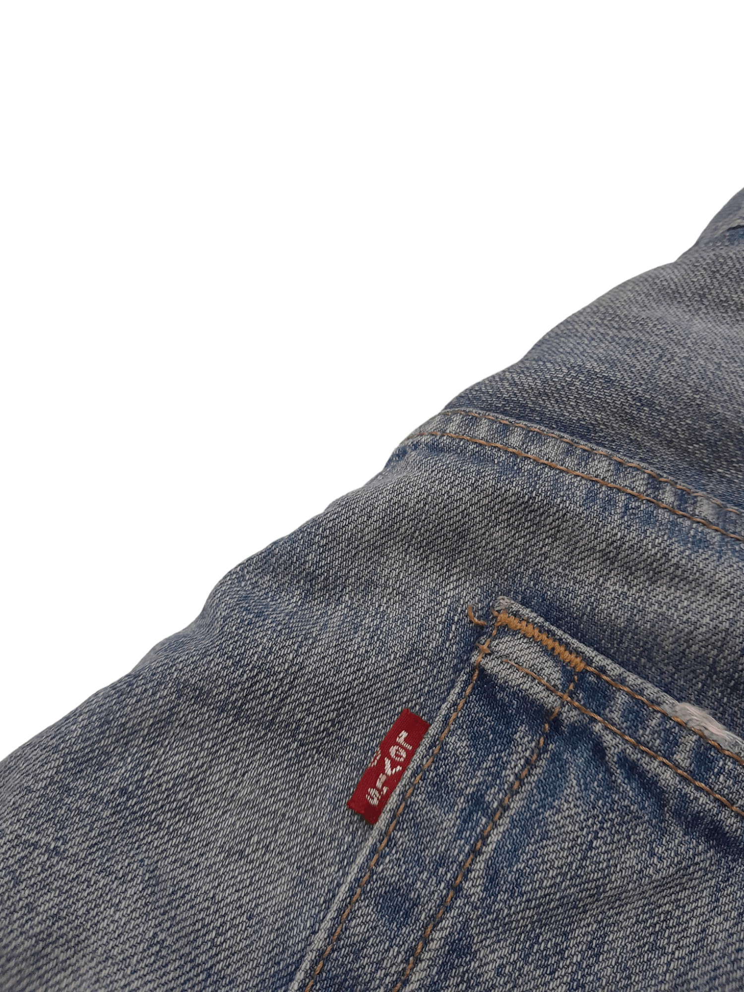 Levi's Vintage Clothing Levis 501 Distressed Denim Japan (E694) Size US 34 / EU 50 - 3 Thumbnail