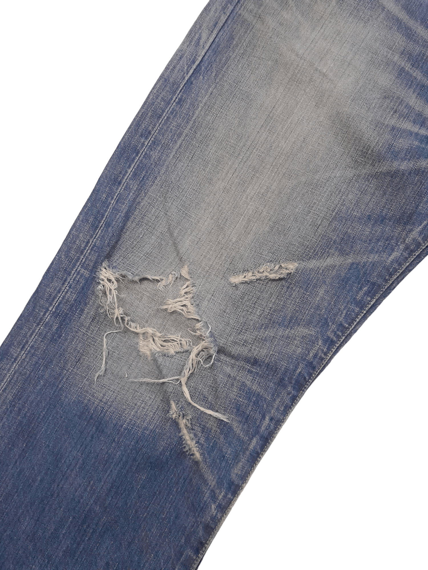 Levi's Vintage Clothing Levis 501 Distressed Denim Japan (E694) Size US 34 / EU 50 - 7 Thumbnail