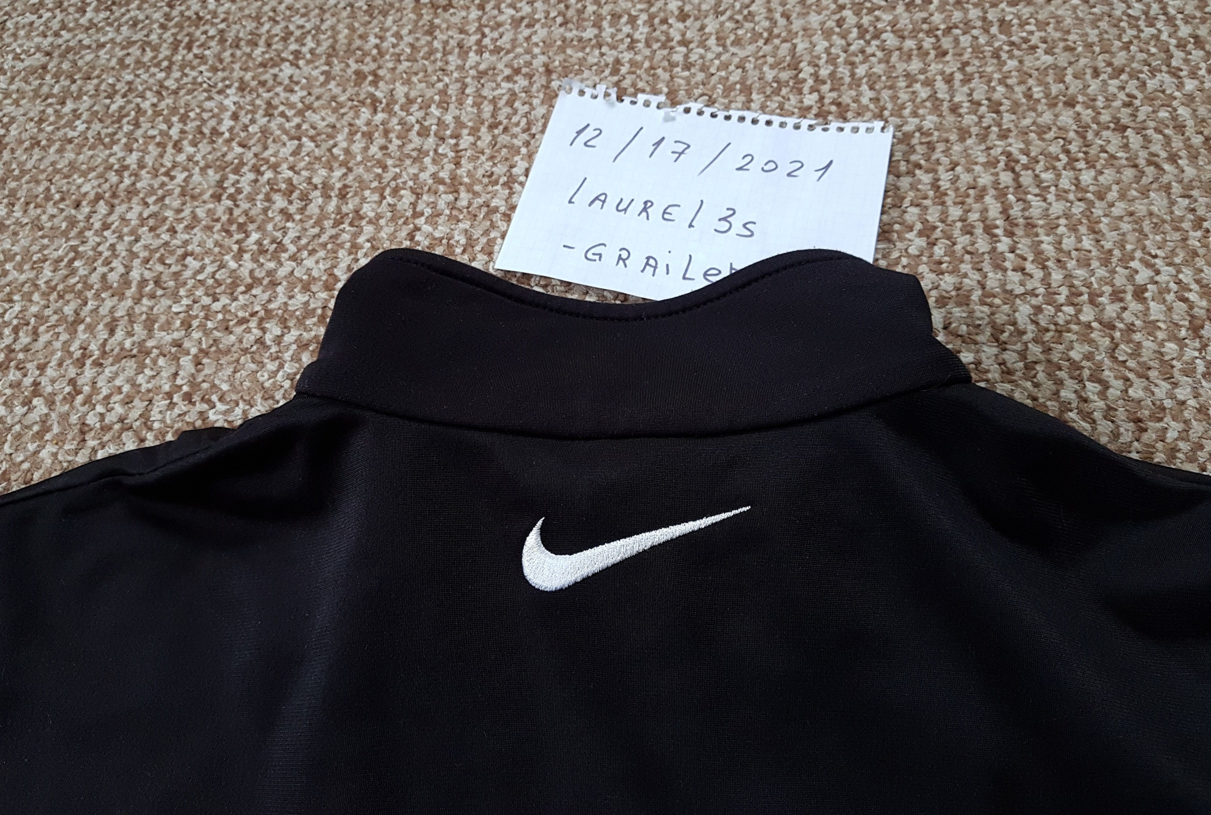 Nike y2k Nike vintage track jacket swoosh big logo size L Size US L / EU 52-54 / 3 - 13 Thumbnail